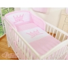 3-delt sengesæt til babyseng Little Prince / Princess  Lyserød Pink