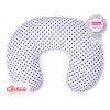 Ammepude til baby - Hanging Hearts  Sort Polkaprikker