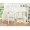 Baby seng myggenet lavet af tyl for tremmeseng - Hanging Hearts  Enfelben Sifonki