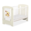 Baby tremmeseng 120x60cm Bamse med sløjfe  Enfelben