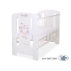 Baby tremmeseng 120x60cm Chic  Hvid