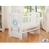 Baby tremmeseng 120x60cm Chic  Hvid