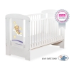 Baby tremmeseng 120x60cm Godnat  Hvid