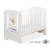 Baby tremmeseng 120x60cm Godnat  Hvid