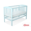 Baby tremmeseng 120x60cm Hjerter  Mint