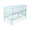 Baby tremmeseng 120x60cm Hjerter  Mint