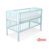 Baby tremmeseng 120x60cm Hjerter  Mint