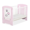 Baby tremmeseng 120x60cm Munter Ugler   Lyserød Pink