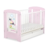 Baby tremmeseng med Skuffe 120x60cm Æsel Luca  STANDARD