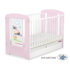 Baby tremmeseng med Skuffe 120x60cm Æsel Luca  STANDARD