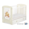 Baby tremmeseng med Skuffe 120x60cm Bamse Barnaba  MAXI