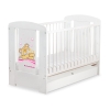Baby tremmeseng med Skuffe 120x60cm Bamse Barnaba  STANDARD