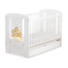 Baby tremmeseng med Skuffe 120x60cm Bamse Barnaba  STANDARD