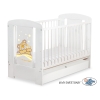 Baby tremmeseng med Skuffe 120x60cm Bamse Barnaba  STANDARD