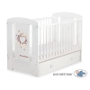 Baby tremmeseng med skuffe 120x60cm Chic  MAXI