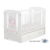 Baby tremmeseng med skuffe 120x60cm Chic  MAXI