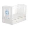 Baby tremmeseng med skuffe 120x60cm Chic  MAXI