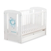 Baby tremmeseng med skuffe 120x60cm Chic  STANDARD