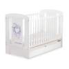 Baby tremmeseng med skuffe 120x60cm Chic  STANDARD