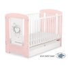 Baby tremmeseng med skuffe 120x60cm Chic  STANDARD