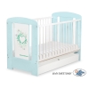 Baby tremmeseng med skuffe 120x60cm Chic  STANDARD