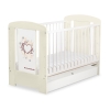 Baby tremmeseng med skuffe 120x60cm Chic  STANDARD