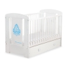 Baby tremmeseng med skuffe 120x60cm Glamour  MAXI Glamour