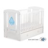 Baby tremmeseng med skuffe 120x60cm Glamour  MAXI Glamour