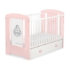 Baby tremmeseng med skuffe 120x60cm Glamour  MAXI Glamour