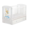 Baby tremmeseng med skuffe 120x60cm Godnat  MAXI