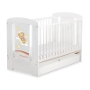 Baby tremmeseng med skuffe 120x60cm Godnat  STANDARD