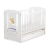 Baby tremmeseng med skuffe 120x60cm Godnat  STANDARD