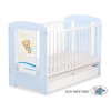 Baby tremmeseng med skuffe 120x60cm Godnat  STANDARD