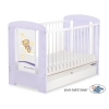 Baby tremmeseng med skuffe 120x60cm Godnat  STANDARD