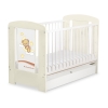 Baby tremmeseng med skuffe 120x60cm Godnat  STANDARD