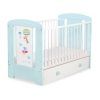 Baby tremmeseng med Skuffe 120x60cm Happy   MAXI