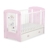 Baby tremmeseng med Skuffe 120x60cm Happy   MAXI