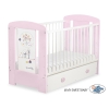 Baby tremmeseng med Skuffe 120x60cm Happy   MAXI