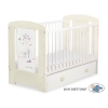 Baby tremmeseng med Skuffe 120x60cm Happy   MAXI