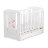 Baby tremmeseng med Skuffe 120x60cm Happy   STANDARD