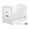 Baby tremmeseng med Skuffe 120x60cm Happy   STANDARD