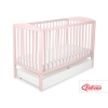 Baby tremmeseng med Skuffe 120x60cm Hjerter  STANDARD