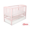 Baby tremmeseng med Skuffe 120x60cm Hjerter  STANDARD