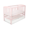 Baby tremmeseng med Skuffe 120x60cm Hjerter  STANDARD