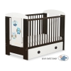 Baby tremmeseng med Skuffe 120x60cm Munter Ugler   MAXI