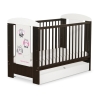 Baby tremmeseng med Skuffe 120x60cm Munter Ugler   STANDARD