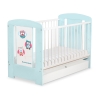 Baby tremmeseng med Skuffe 120x60cm Munter Ugler   STANDARD