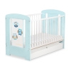 Baby tremmeseng med Skuffe 120x60cm Munter Ugler   STANDARD