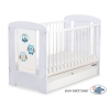 Baby tremmeseng med Skuffe 120x60cm Munter Ugler   STANDARD