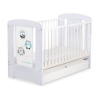 Baby tremmeseng med Skuffe 120x60cm Munter Ugler   STANDARD